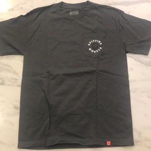 Mens medium spitfire wheels pocket tee
